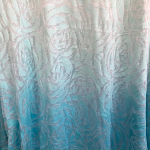 Casual Top - Pretty Ocean Blue - NEW - Picture 5 of 6